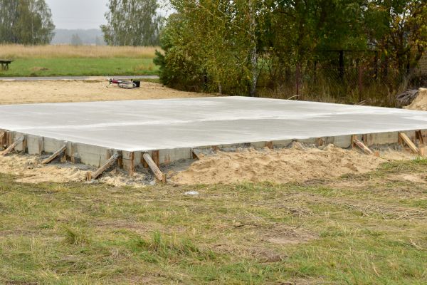 Foundation Slab Installation
