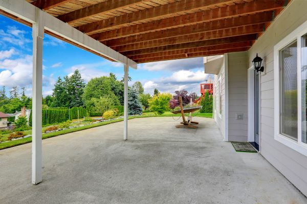 Backyard Patio Installation in Marion