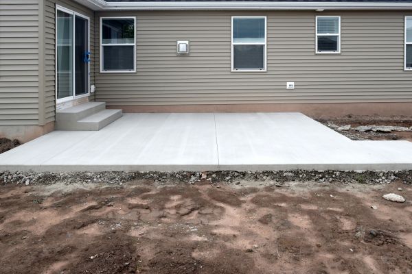 Concrete Steps Construction in Marion