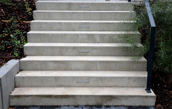Poured Step Installation Service