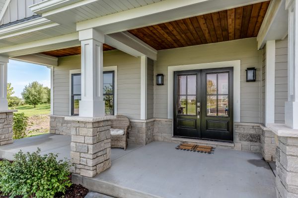 Concrete Porch Construction in Marion