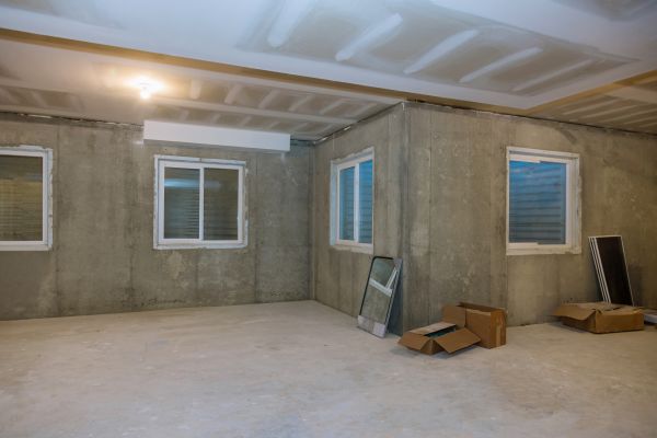 Basement Concrete Installation in Marion