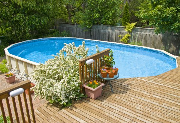 Pool Deck Building