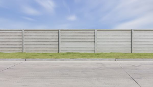Concrete Fence Installation in Marion