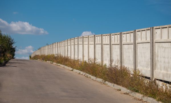 Cement Fence Installation in Marion