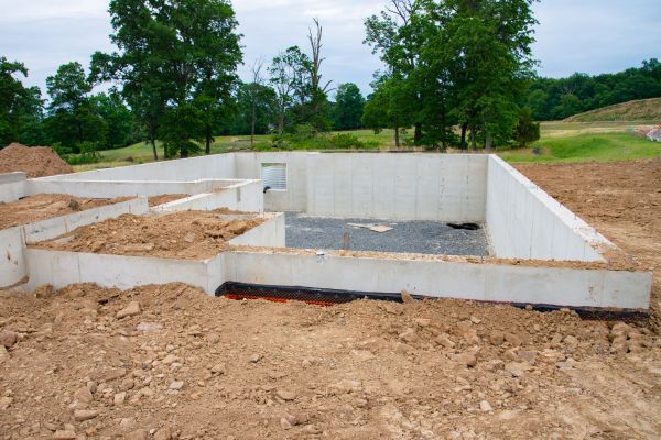 Basement Foundation Pouring in Marion