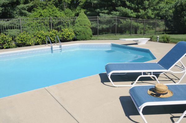 Cement Deck Installation in Marion