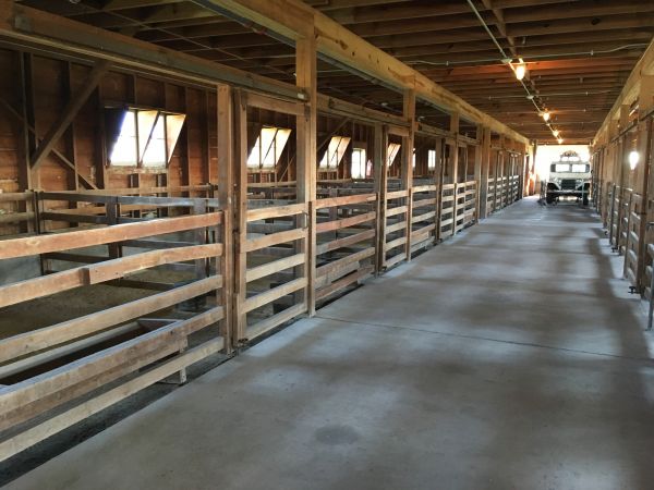 Barn Slab Construction in Marion