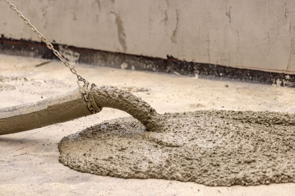 Yard Concrete Placement