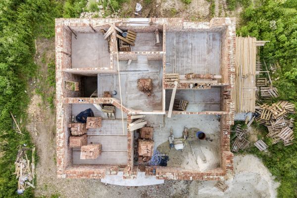 Basement Floor Construction in Marion