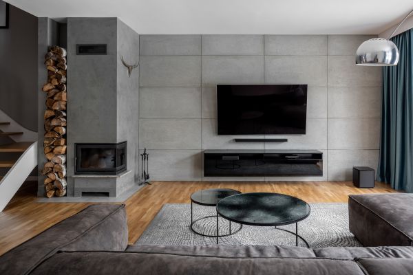 Cement Wall Installation in Marion