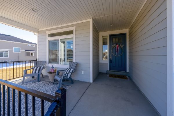 Cement Porch Installation in Marion