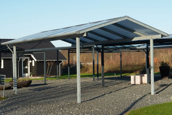 Covered Parking Installation