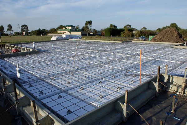 Barn Pad Construction in Marion