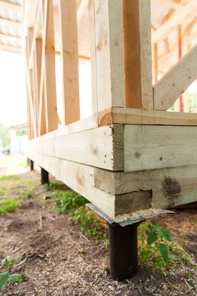 Barn Footing Construction in Marion