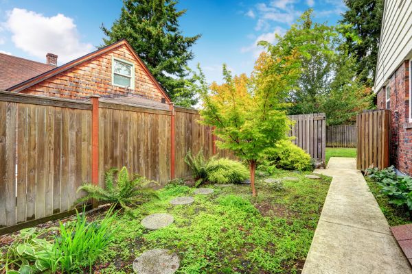 Backyard Walkway Construction in Marion